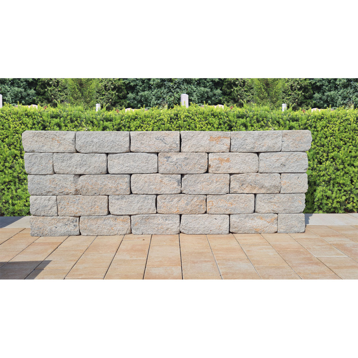 Diephaus  Mauerstein Cup Midi Muschelkalk 35 x 20 x 15 cm Bild 2