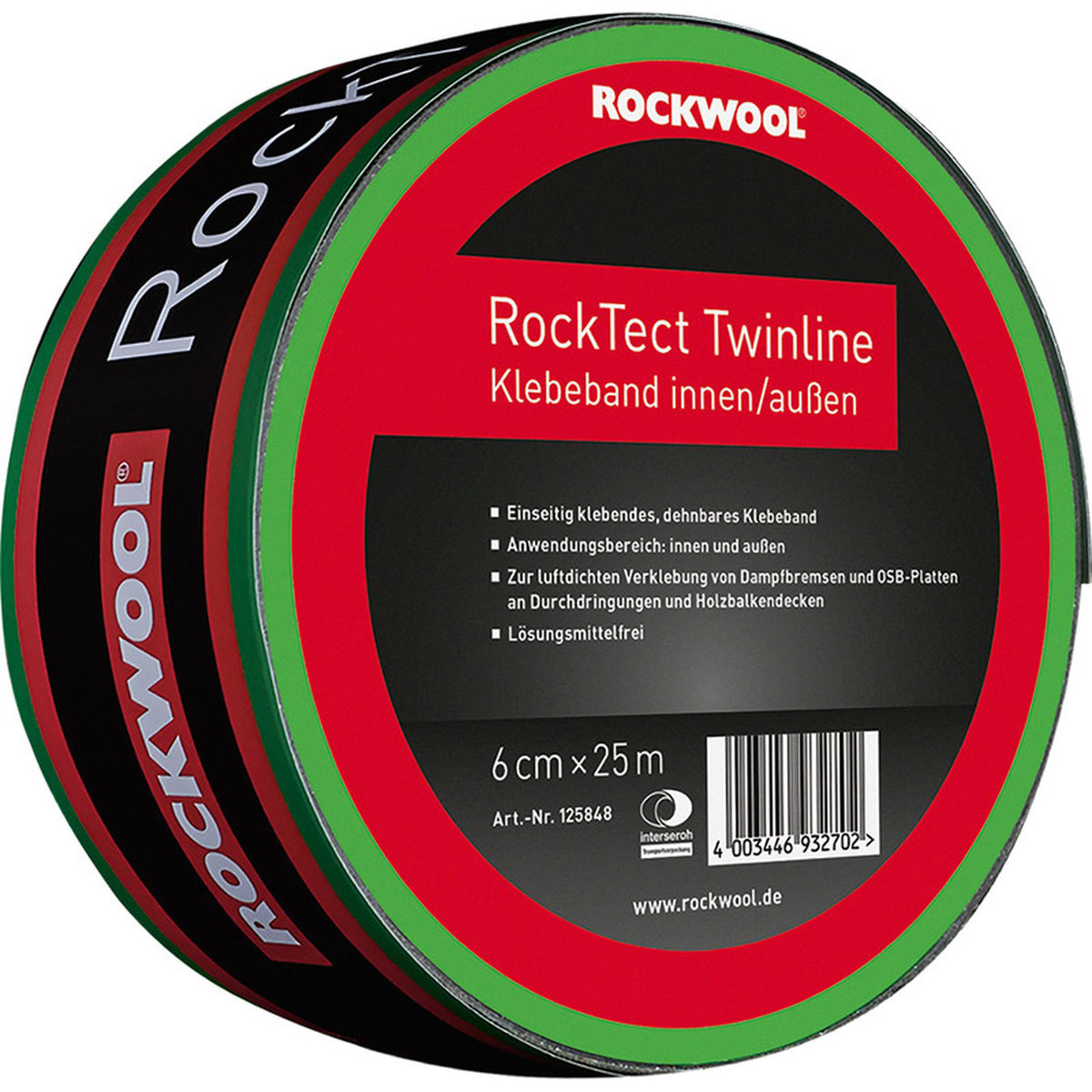 Folienklebeband „RockTect Twinline“, 25000x60 mm