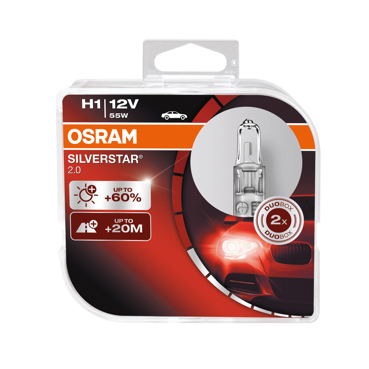 Osram Autolampe Silverstar GLL-Box H1
