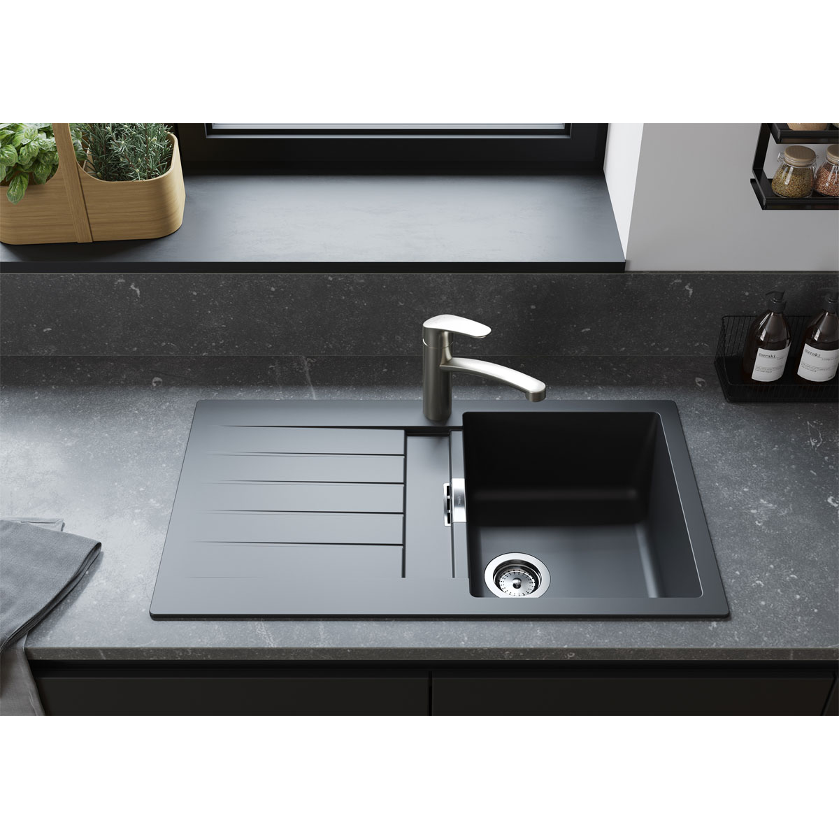 Hansgrohe Spültischarmatur Focus 160 Einhandmischer chrom Bild 2