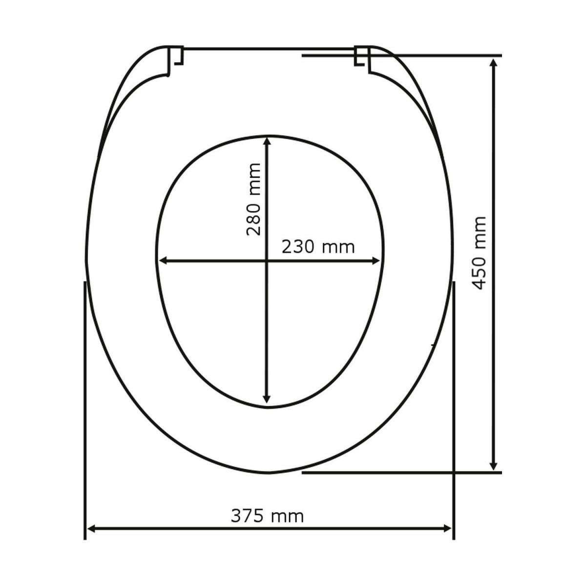 Wenko Premium WC-Sitz Ottana Hellgrau antibakteriell mit Absenkautomatik Bild 5