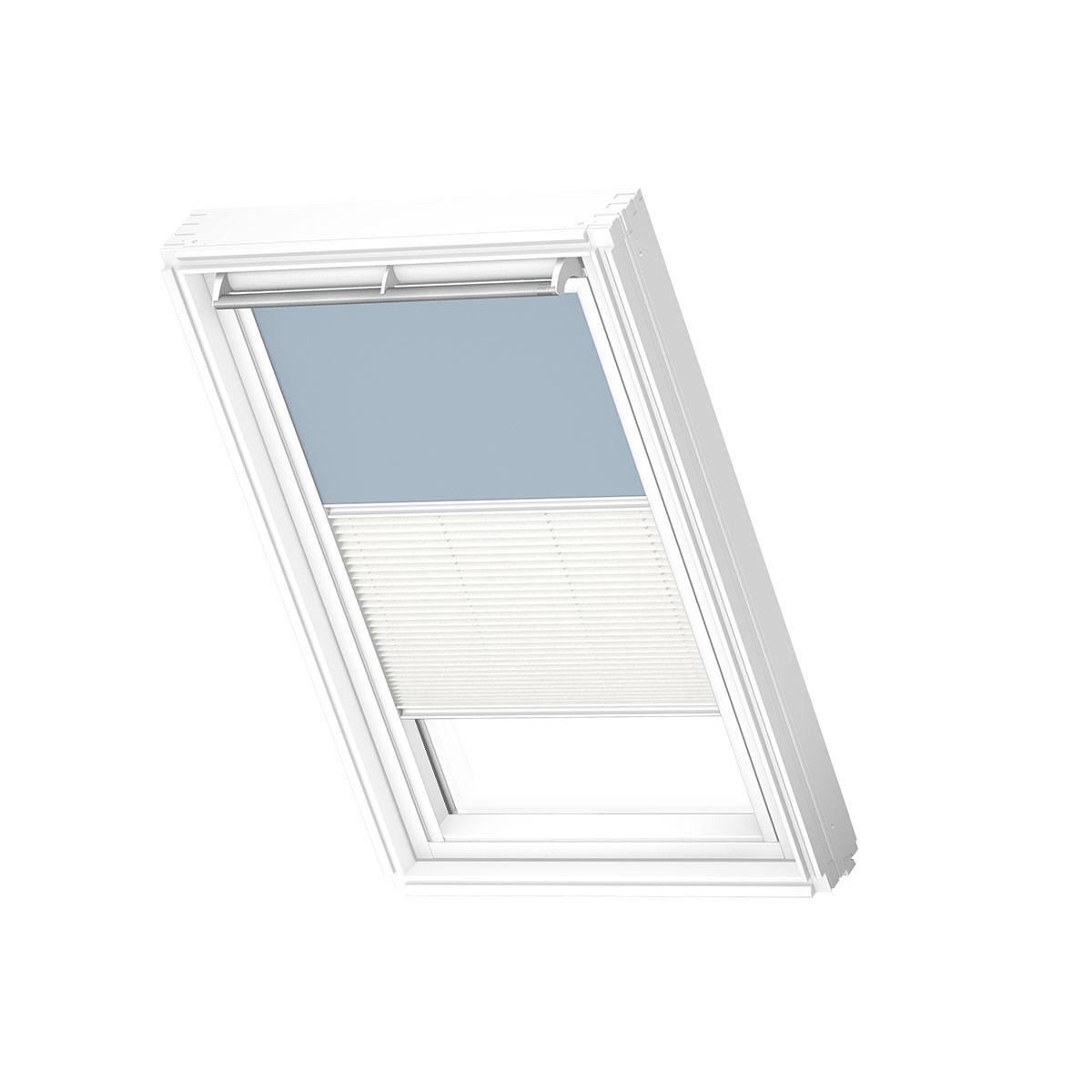 VELUX® Verdunkelungsrollo Weiße Linie für Flachdach-Fenster CVU/CFU -,  344,64 €