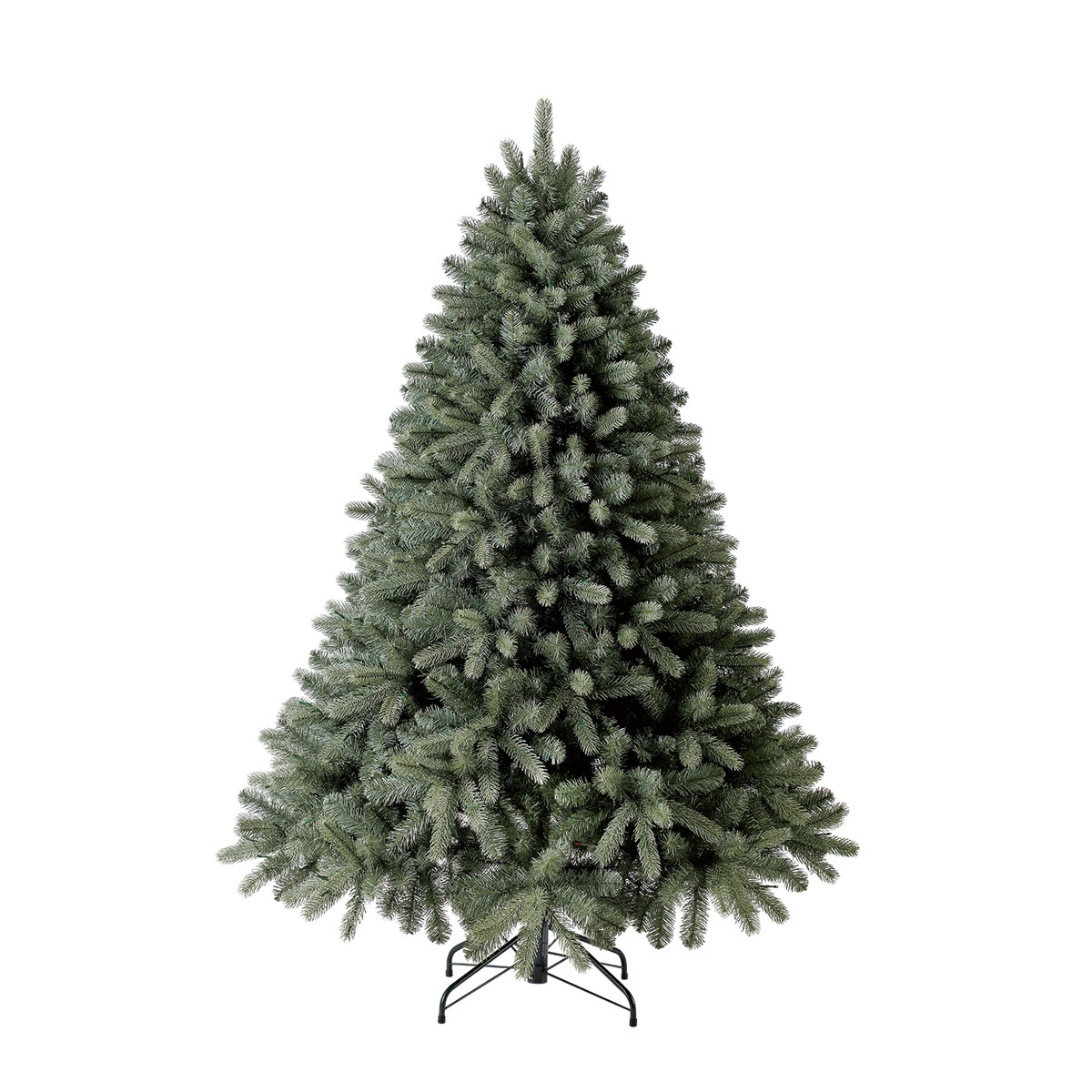Evergreen Künstlicher Weihnachtsbaum Vermont Fichte inkl. LEDs 129x180cm Grün