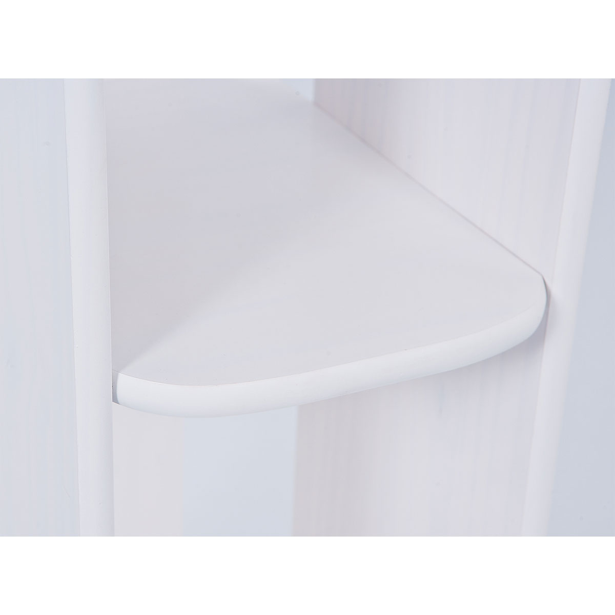 Computertisch „Touchround“, Kiefer weiß, 137x76x61 cm