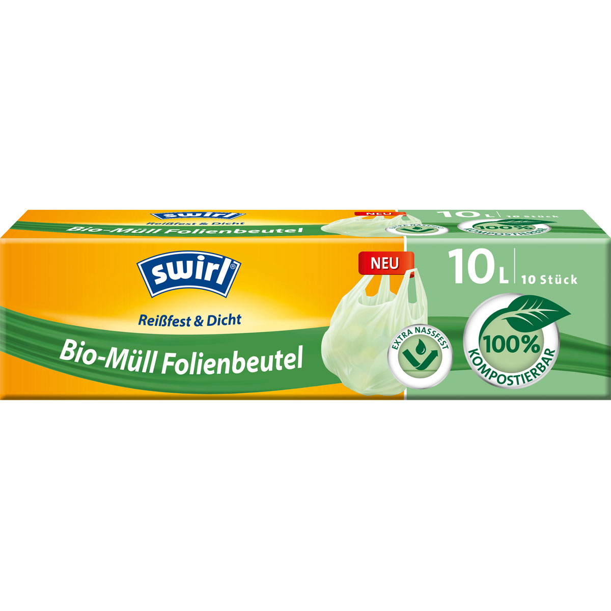 Bio-Müllbeutel Folie 10 L