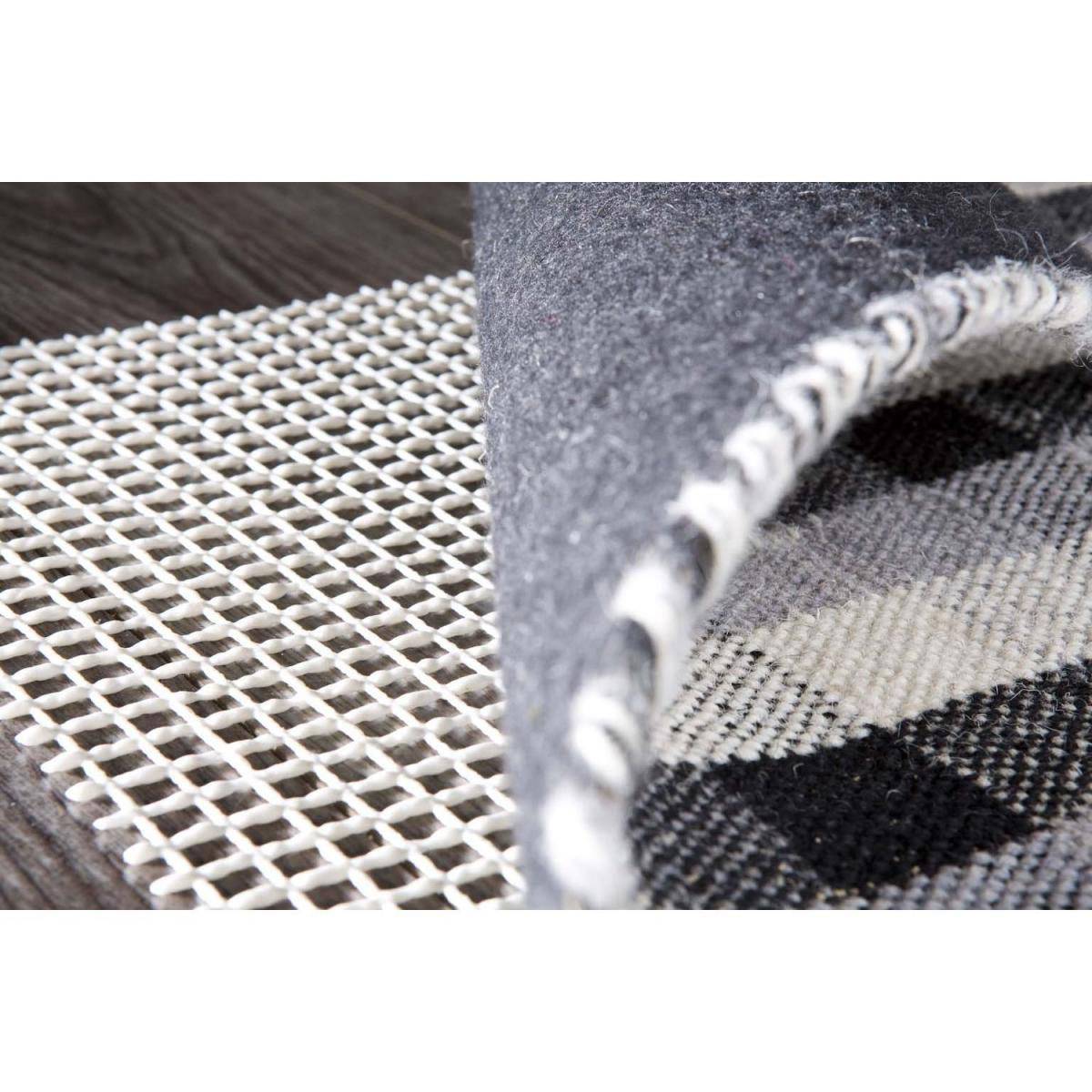 Teppich Teppich-Stop 160 x 230 cm Weiß Gitter