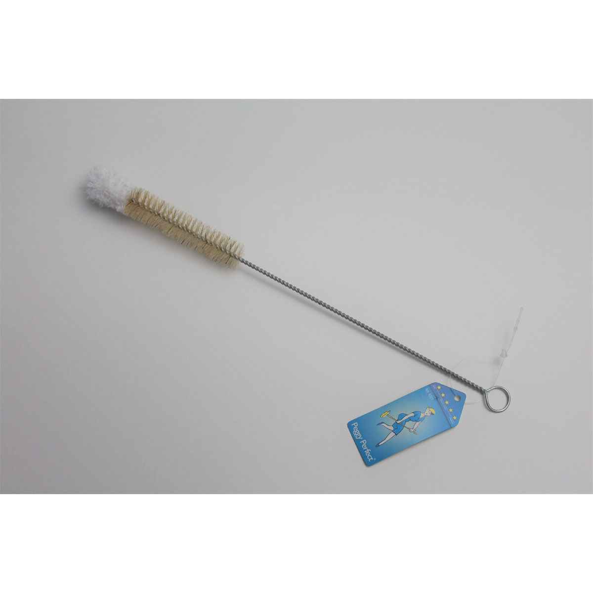 Peggy-Perfect Reinigungsbürste mit Wollschopf