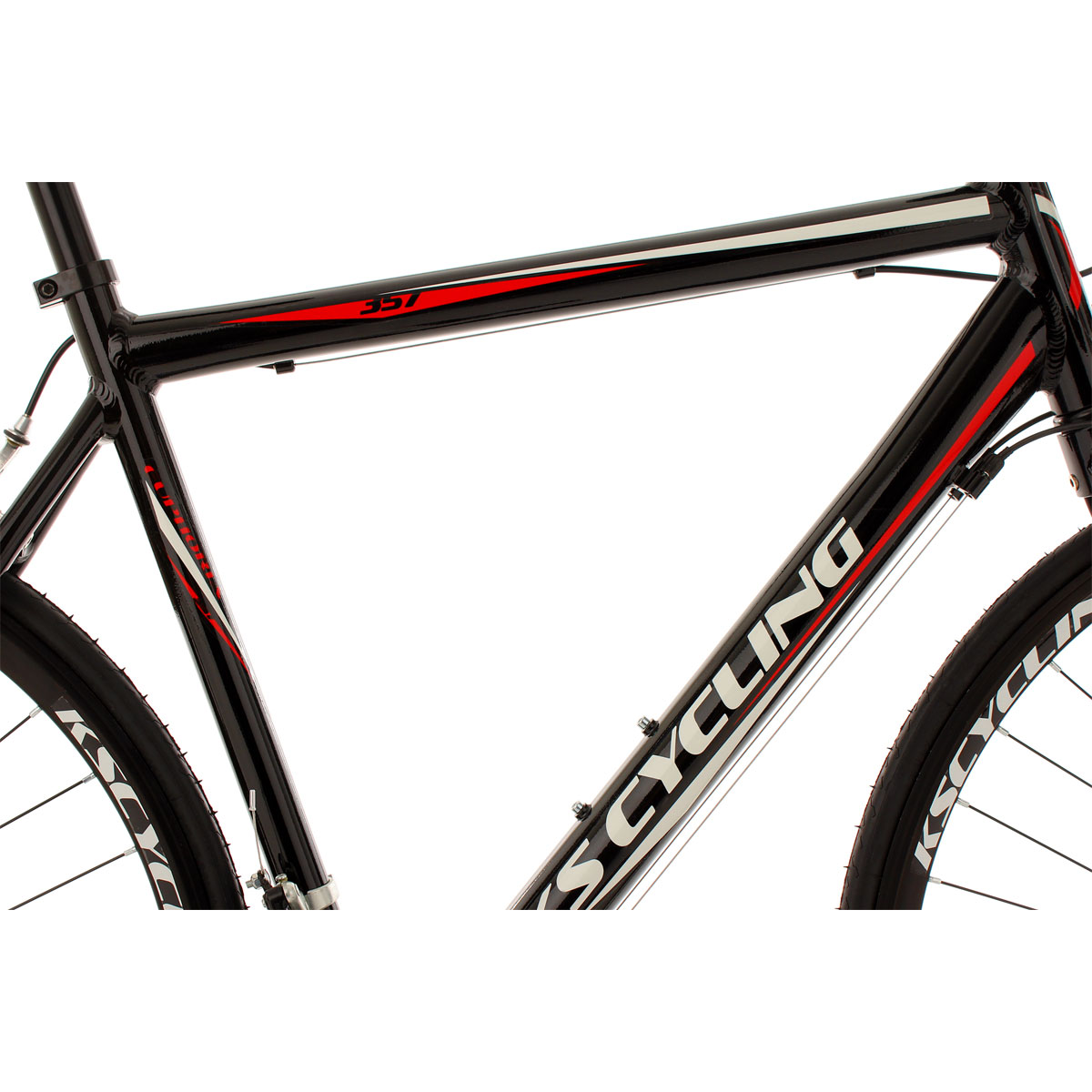 KS Cycling Rennrad Euphoria V-Bremsen 53 cm schwarz Bild 2