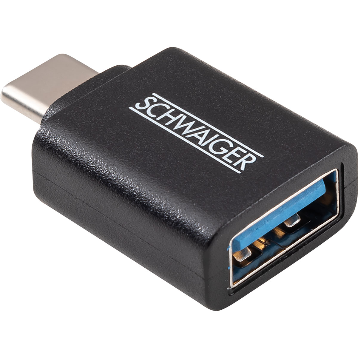 Schwaiger USB-3.1-Adapter mit 3.1 C Stecker und USB 3A Buchse Bild 2