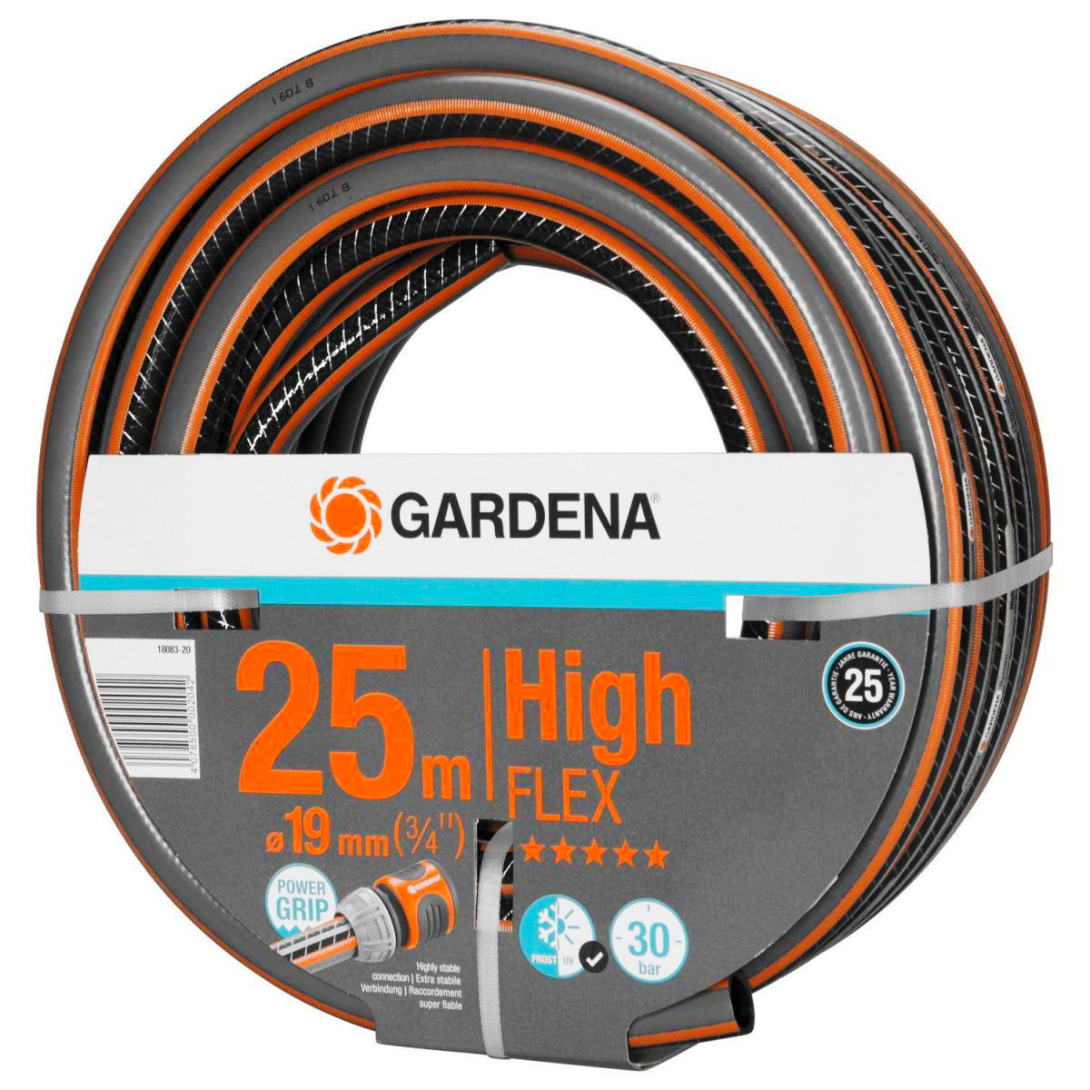 Gardena  Gartenschlauch HighFlex Comfort 3/4 Zoll 25m Bild 1