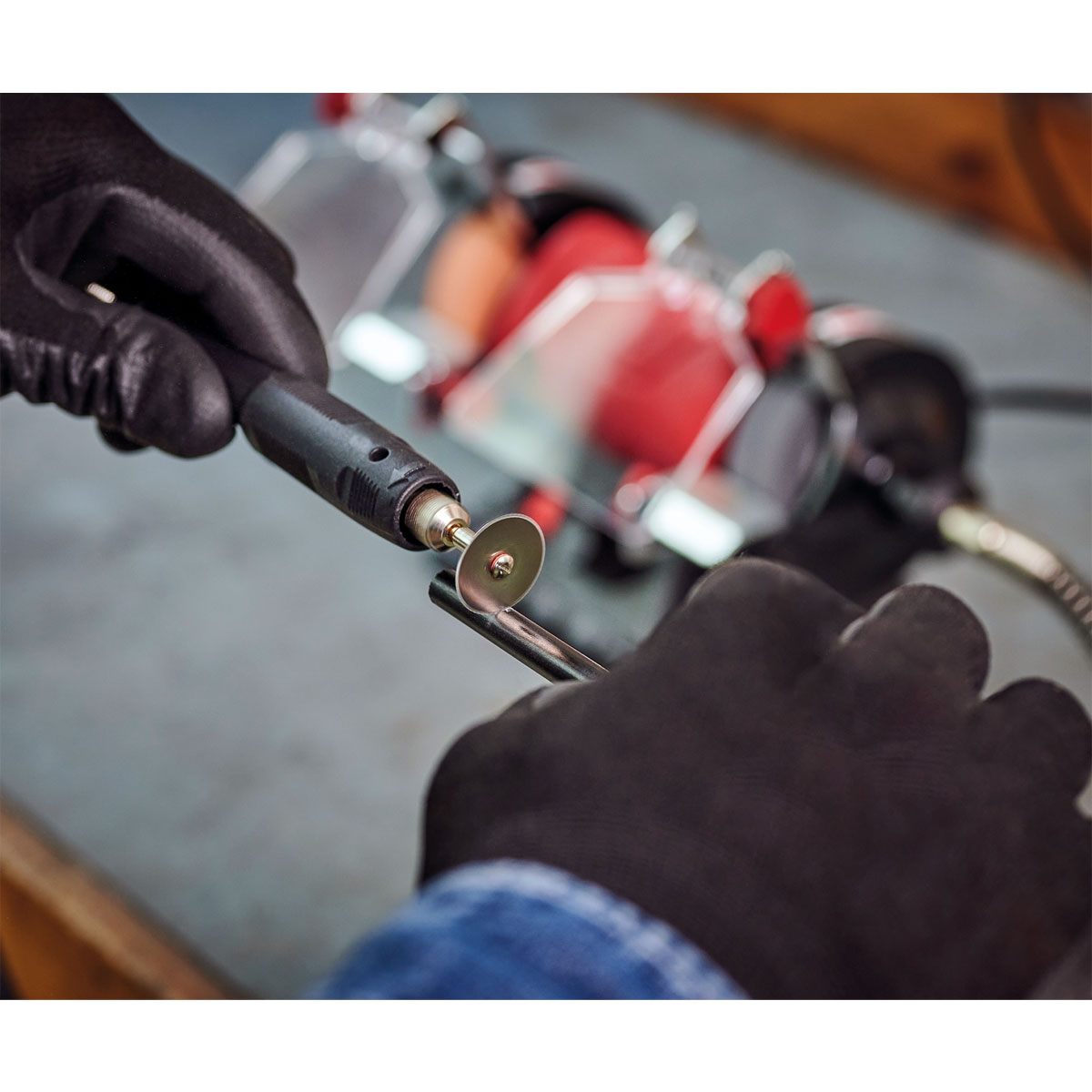 Einhell Doppelschleifer-Set TC-XG 75 Kit 2-teilig Bild 3