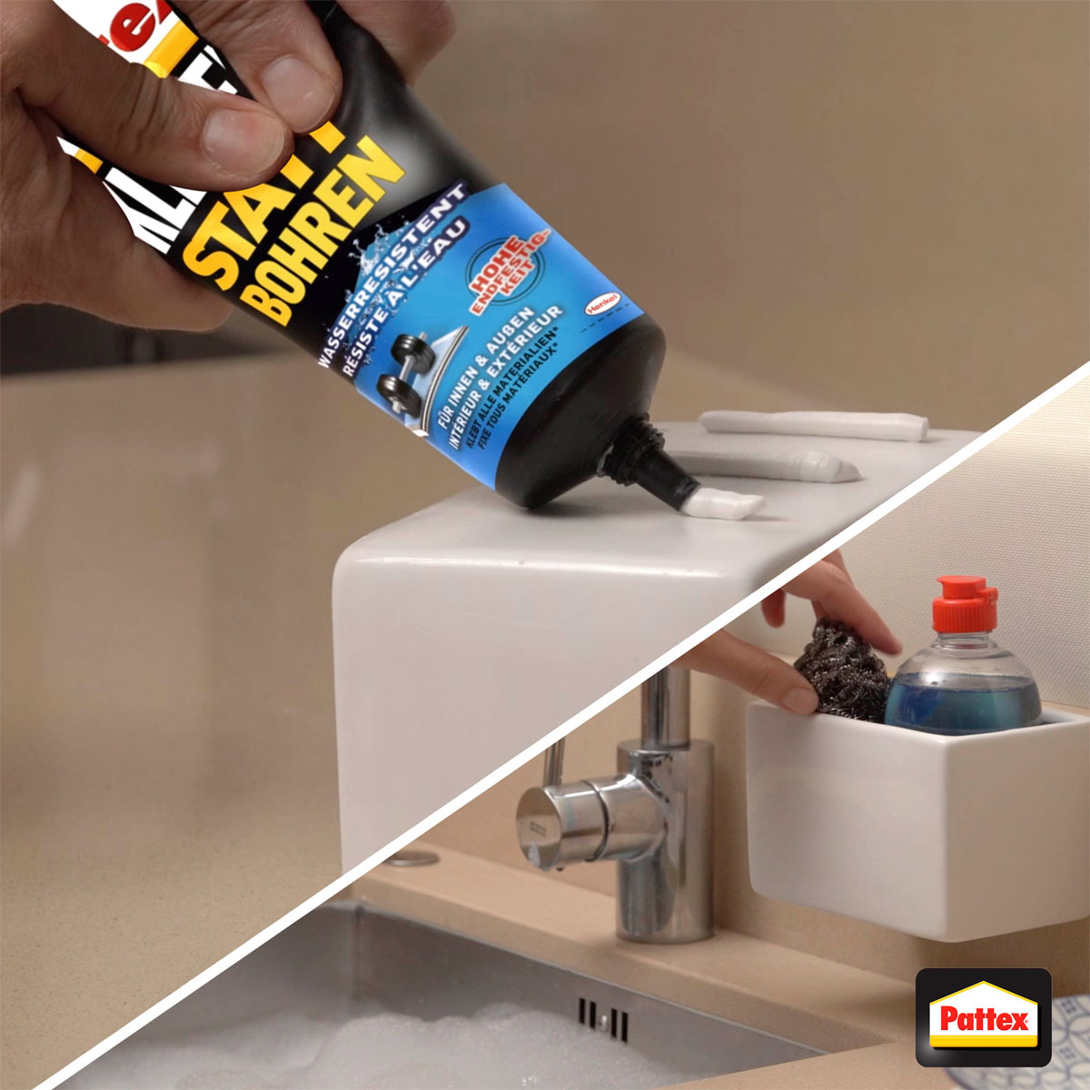 Pattex Montagekleber Kleben statt Bohren wasserresistent 340 ml Bild 7