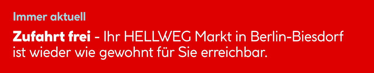 Baustelleninfo Berlin-Biesdorf