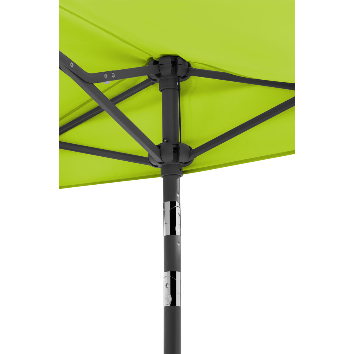 Schneider Schirme Sonnenschirm Salerno Mezza 150 x 150 cm apfelgrün Bild 9