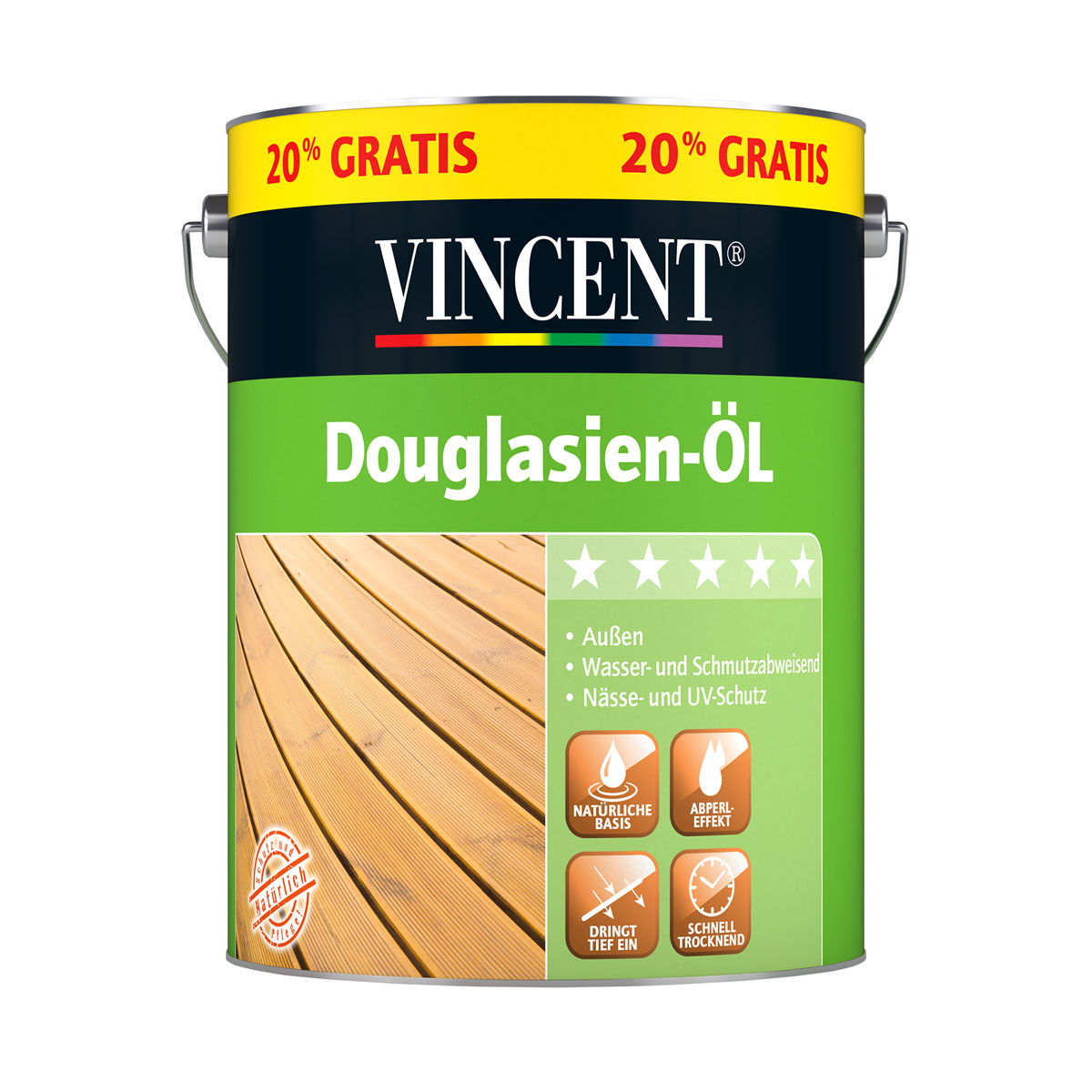 Vincent Douglasien-Öl 3 L