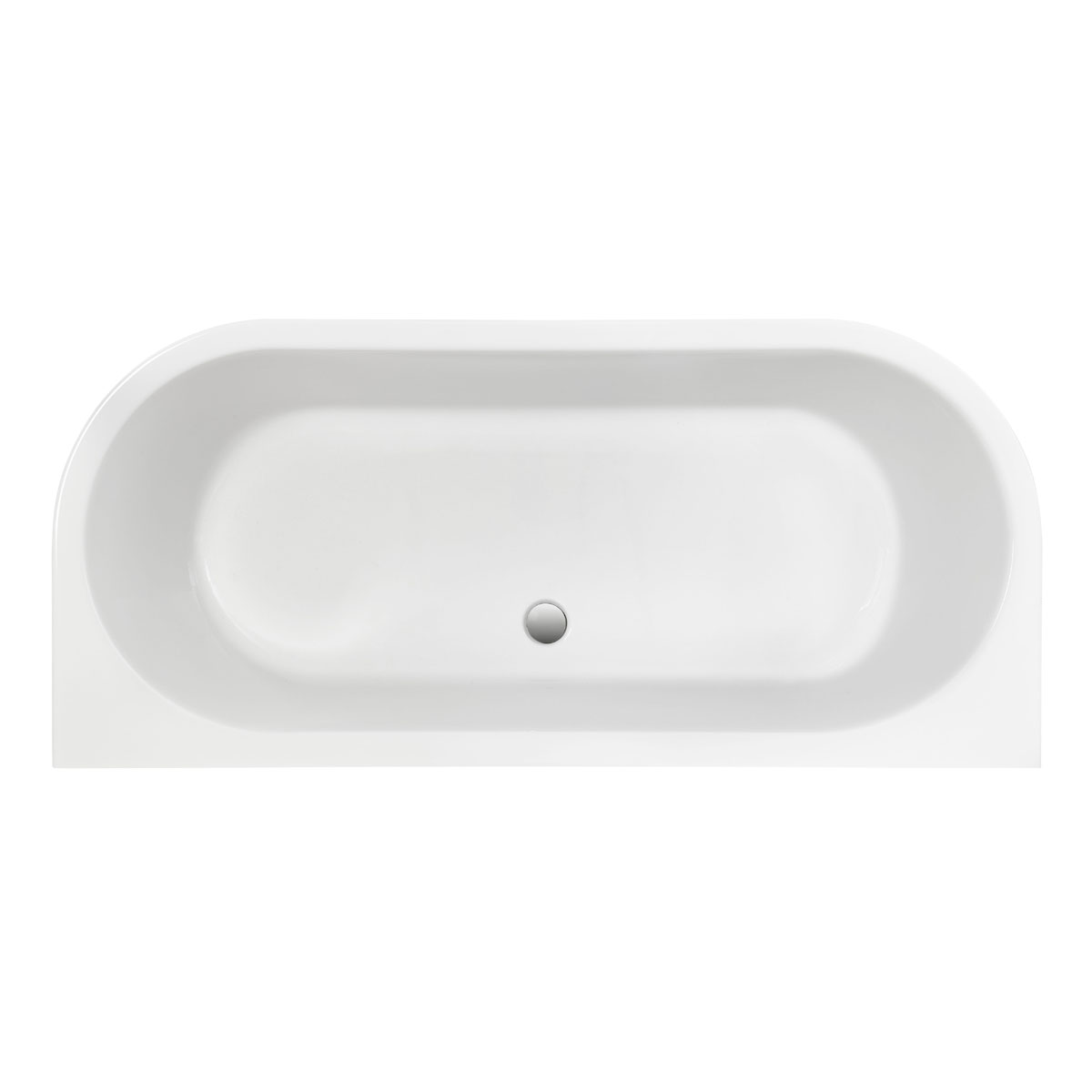 Ottofond Badewanne Modena XS 165 x 75 cm weiß