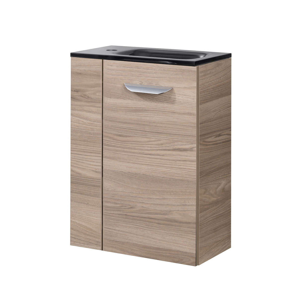 Fackelmann  Gäste-WC Waschtischunterschrank rechts SBC 440 x 600 x 243 mm Steinesche Bild 5