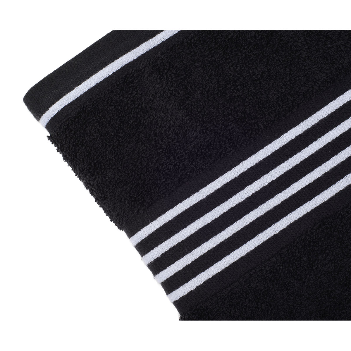 Gözze Frottier-Handtuch Rio 50 x 100 cm schwarz vollfarbig Bild 3