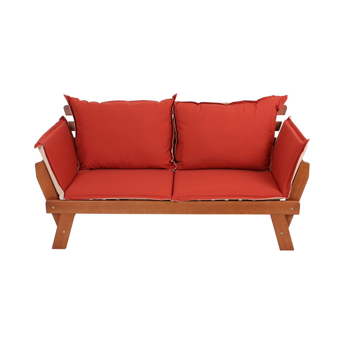 Bank Fortuna mit umklappbaren Armlehnen