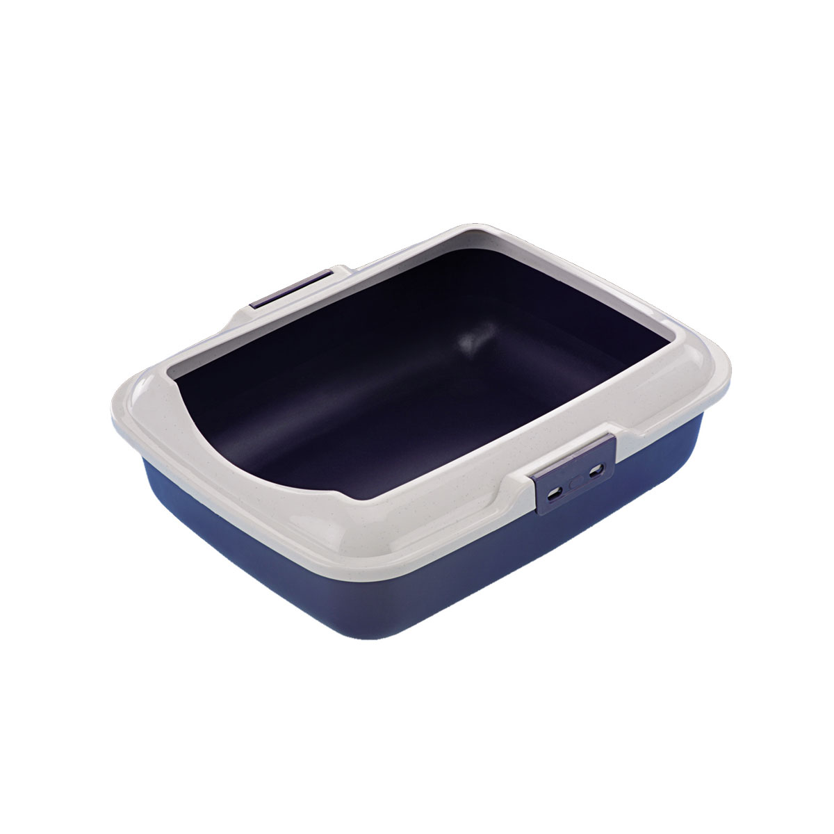 Katzen Toilettenschale blau 50 x 40 x 16 cm