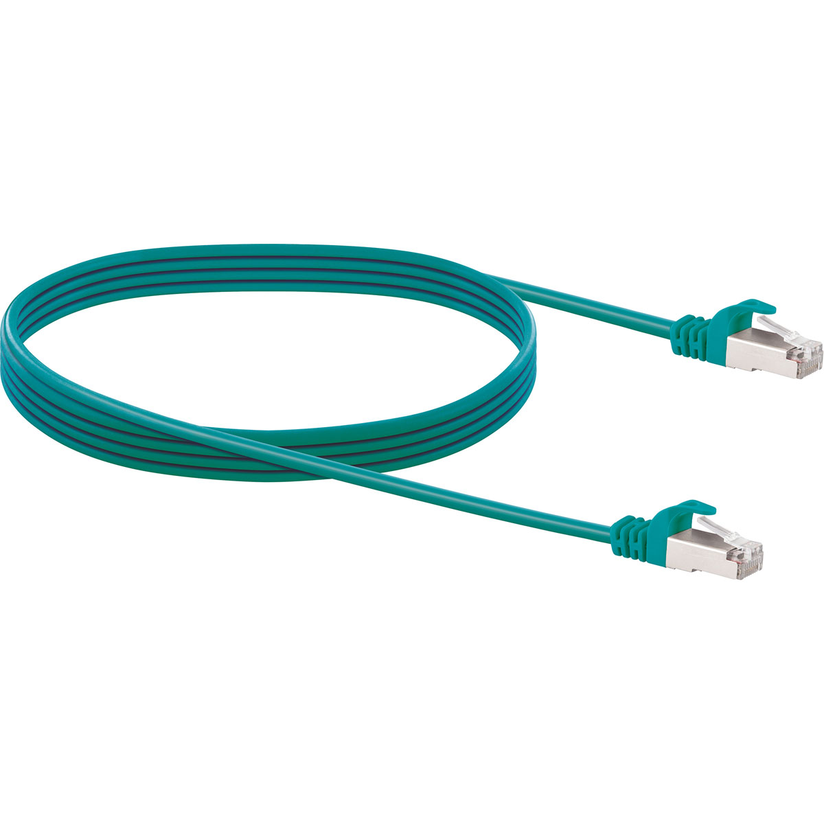 Schwaiger Netzwerkkabel CAT6 2m grün Bild 5