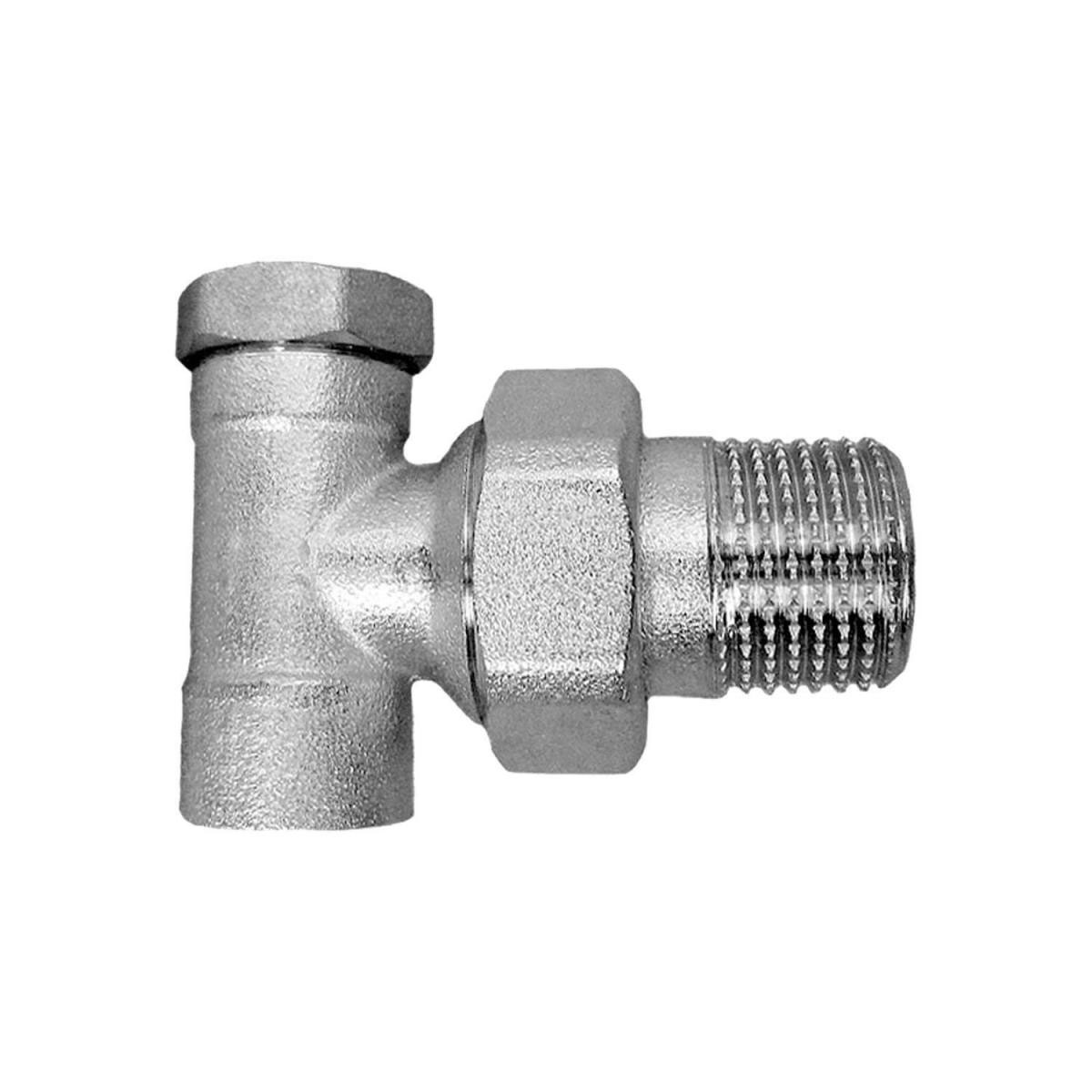 Radiatorverschraubung 15 mm x 1/2" Eck zum Löten