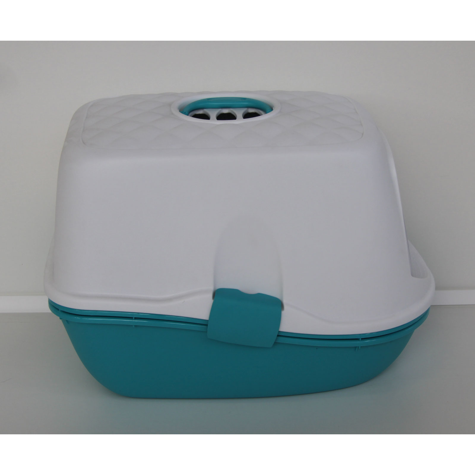 Trixie  Cat Toilette Berto Top hellblau 39 x 42 x 59 cm Bild 3