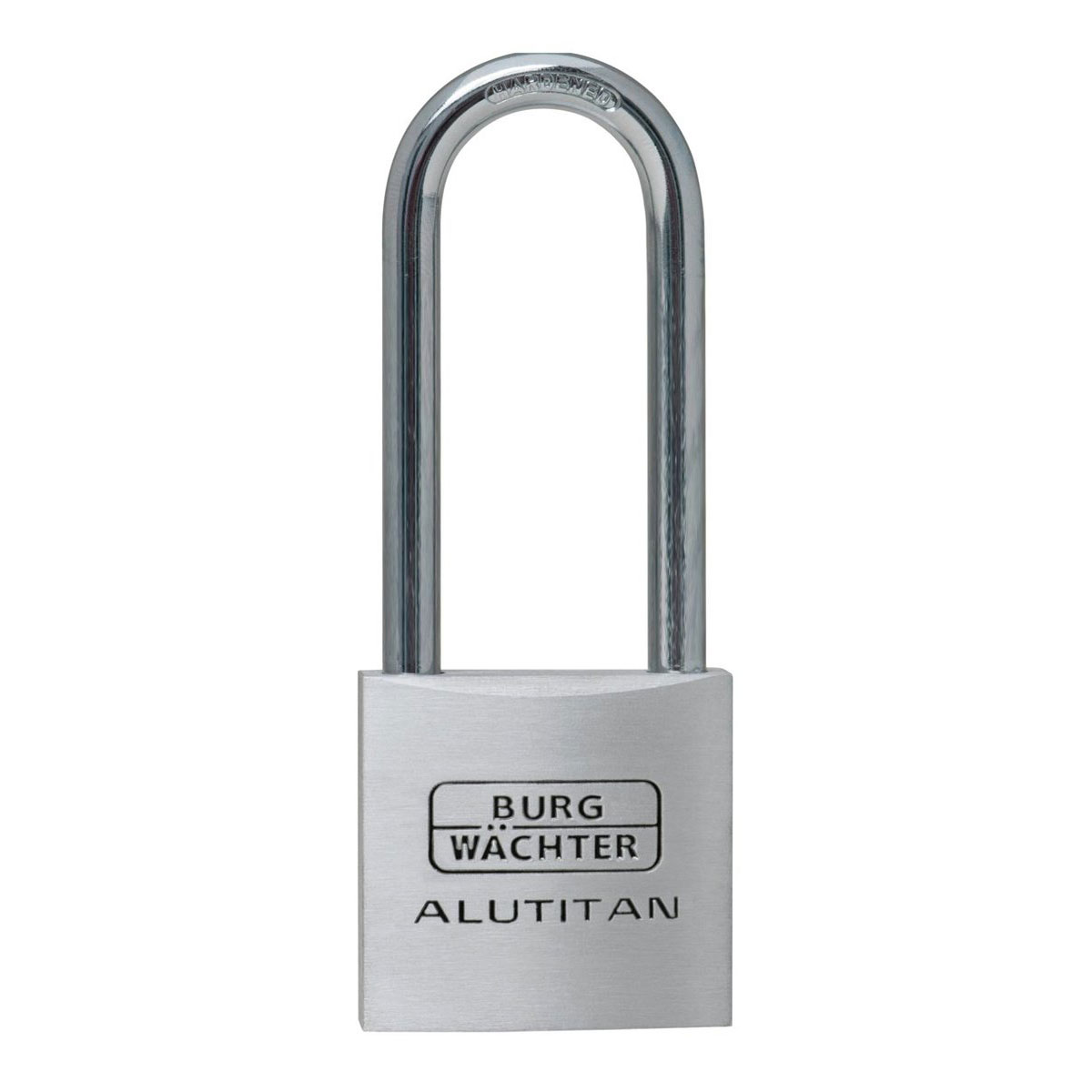 Burg Wächter Zylinder-Vorhängeschloss 770 hoher Bügel 76,4 29,7 x 76,4 x 12,8 mm