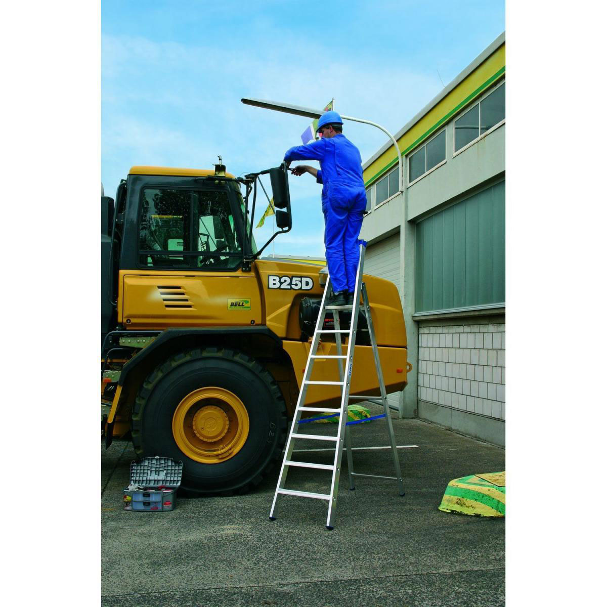 Krause Stufen-Stehleiter Stabilo 8 Stufen