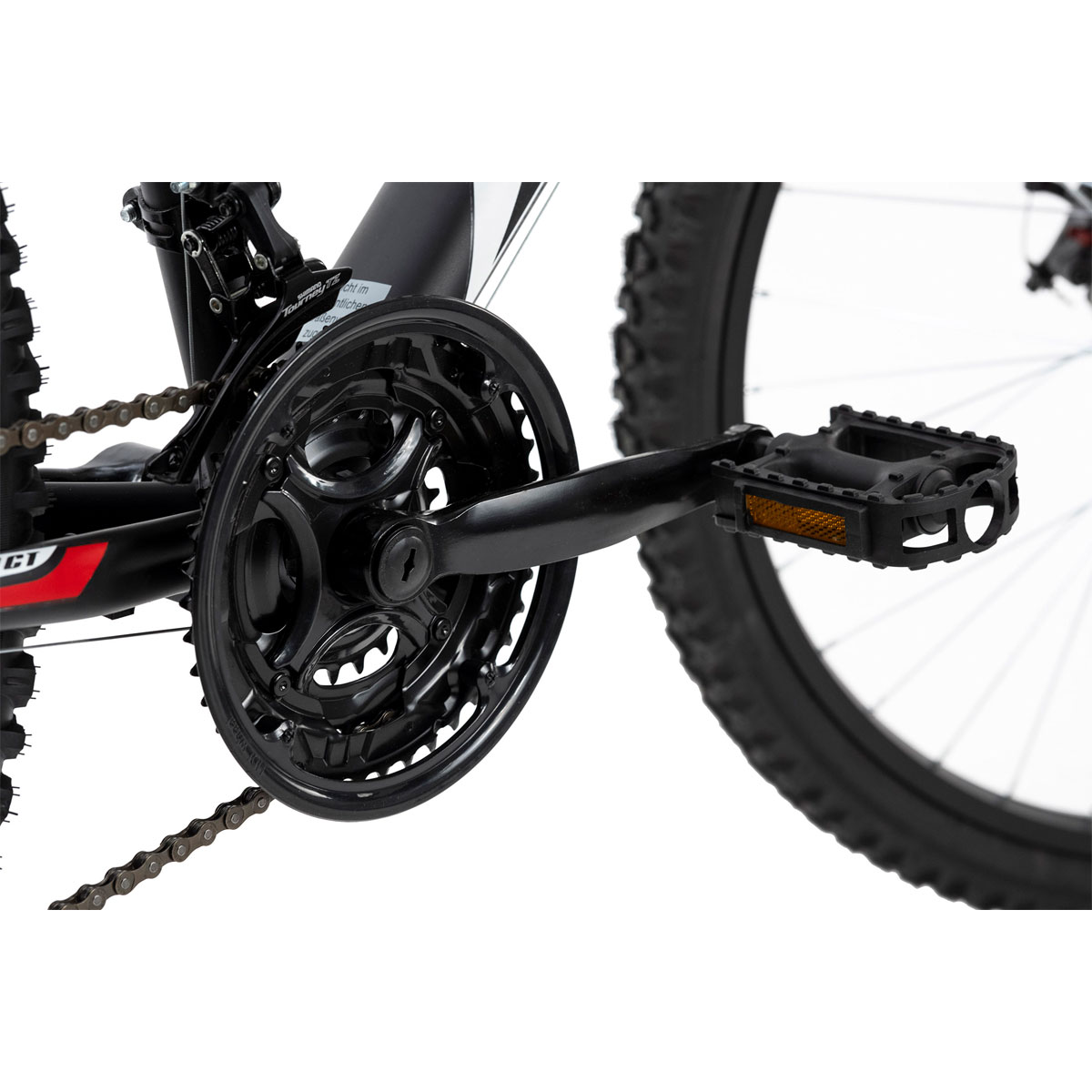 Mountainbike „Xtinct“, Hardtail, 26 Zoll, 42 cm, schwarz-rot