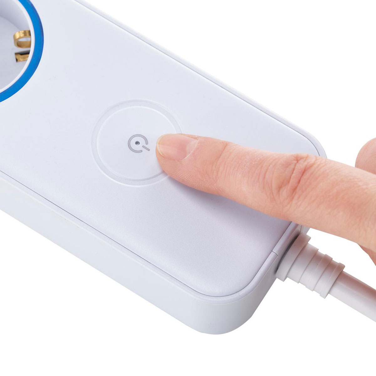 BLAUPUNKT Steckdosenleiste 4-fach 2m weiß Bild 3