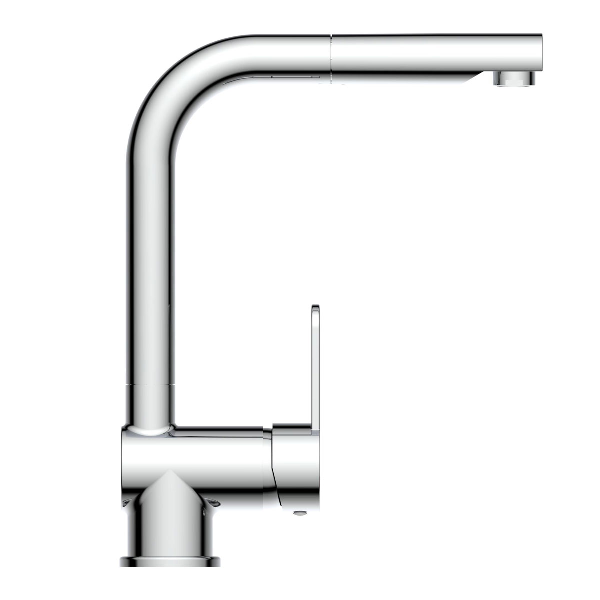 Schütte Spültischarmatur London chrom mit herausziehbarem Auslauf
