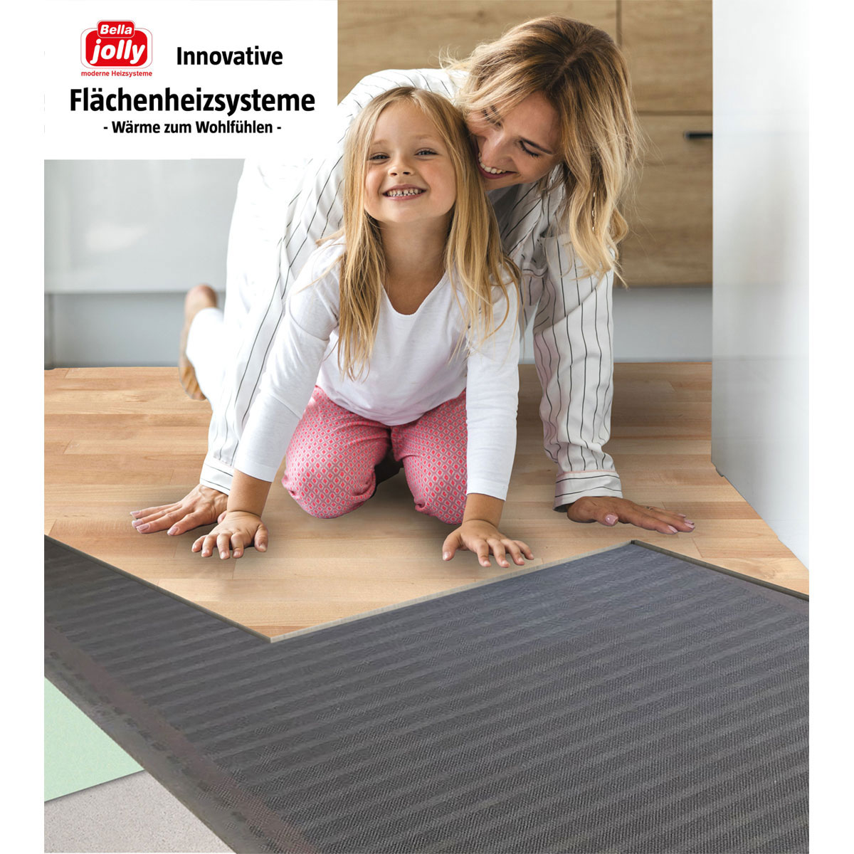 Jollytherm Fußbodenheizung Top-Therm Basic für Laminat/Parkett/Klickvinyl 1,25 m² Bild 4