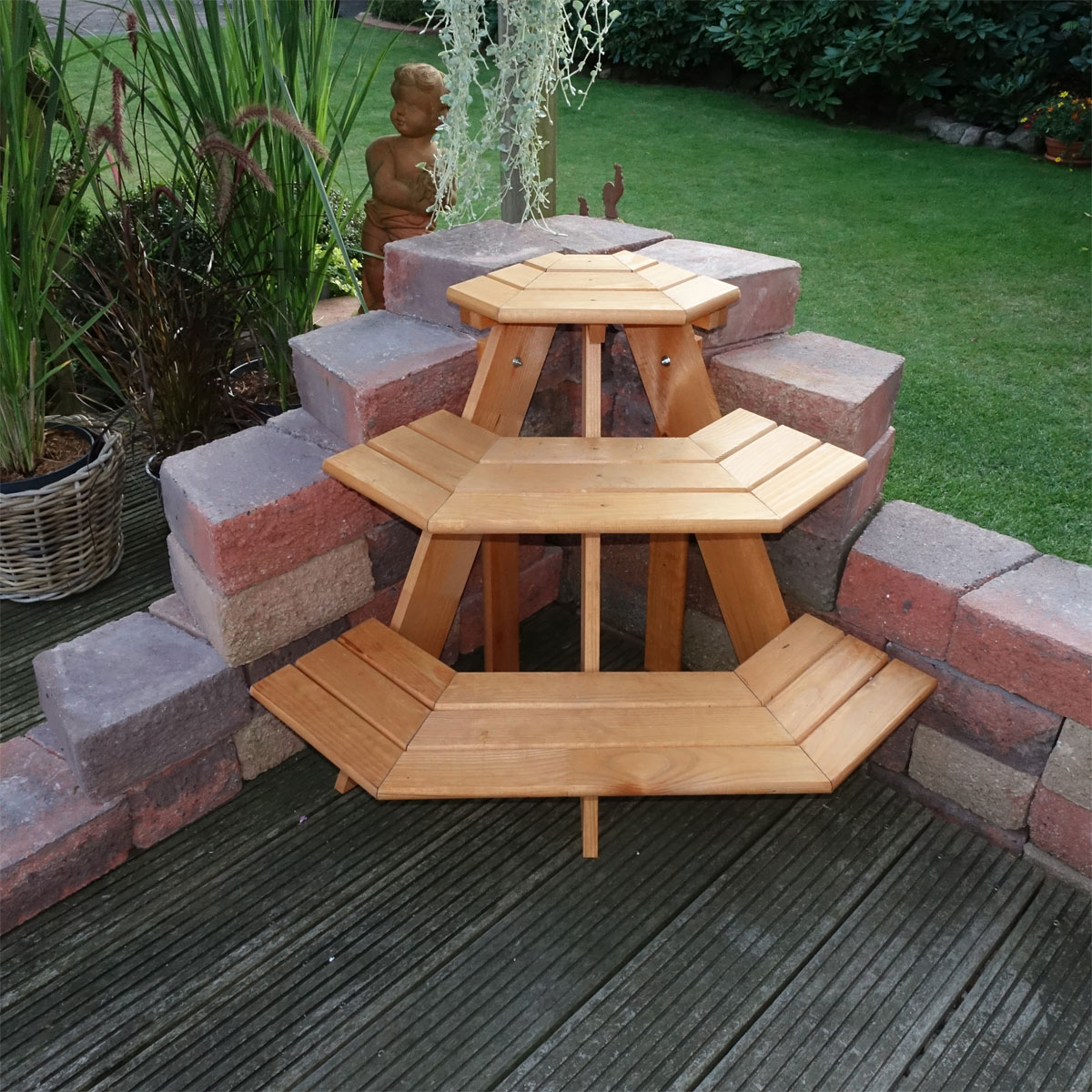 Promadino Blumentreppe Eckelement Bild 4