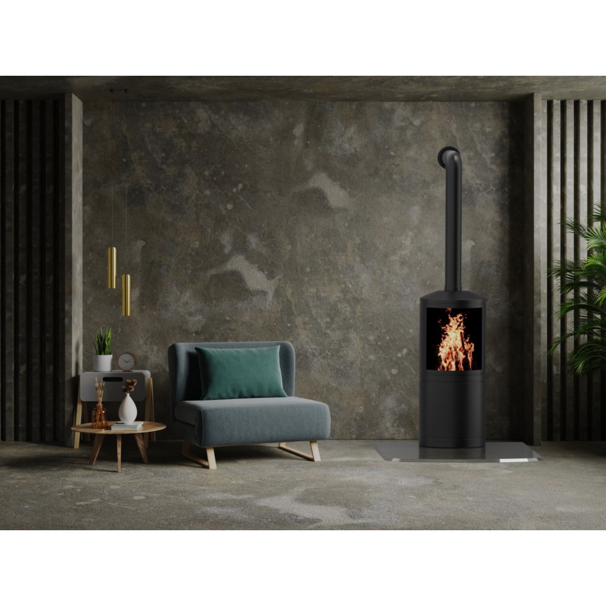 Glasbodenplatte, Stärke 8mm, 100x120cm, Segment Bild 2