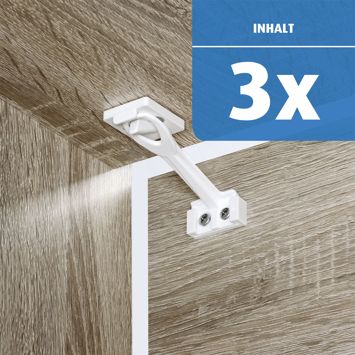Reer Schubladensicherung weiß Bild 3