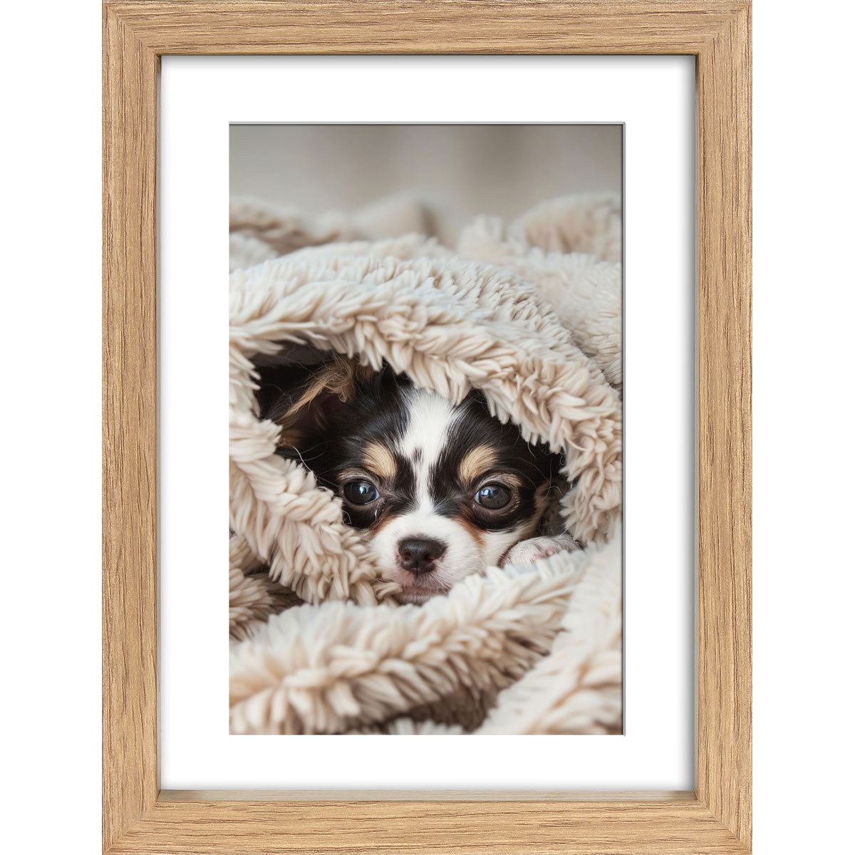 Bilderrahmen Nordic eiche 13x18cm