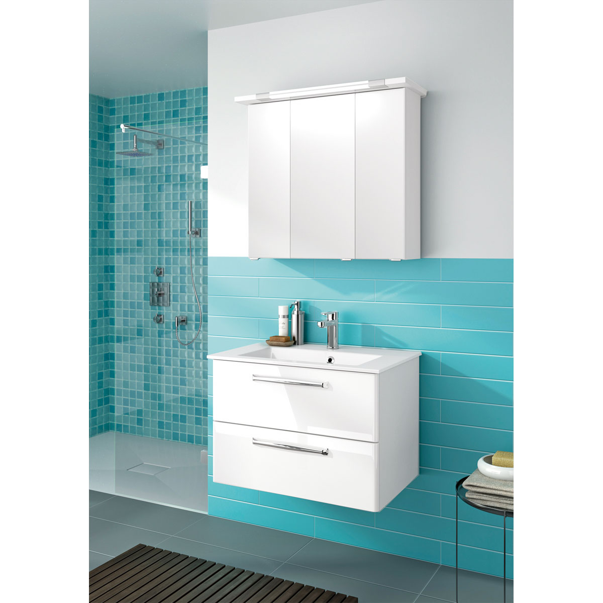 Pelipal Badmöbel-Set TrenTino 75 x 51 x 49 cm Bild 4