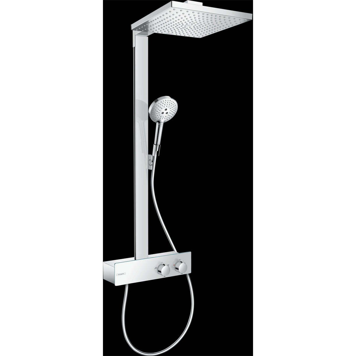 Hansgrohe  Duschsystem 300 Raindance E 1 Strahlart mit ShowerTablet 350 Chrom
