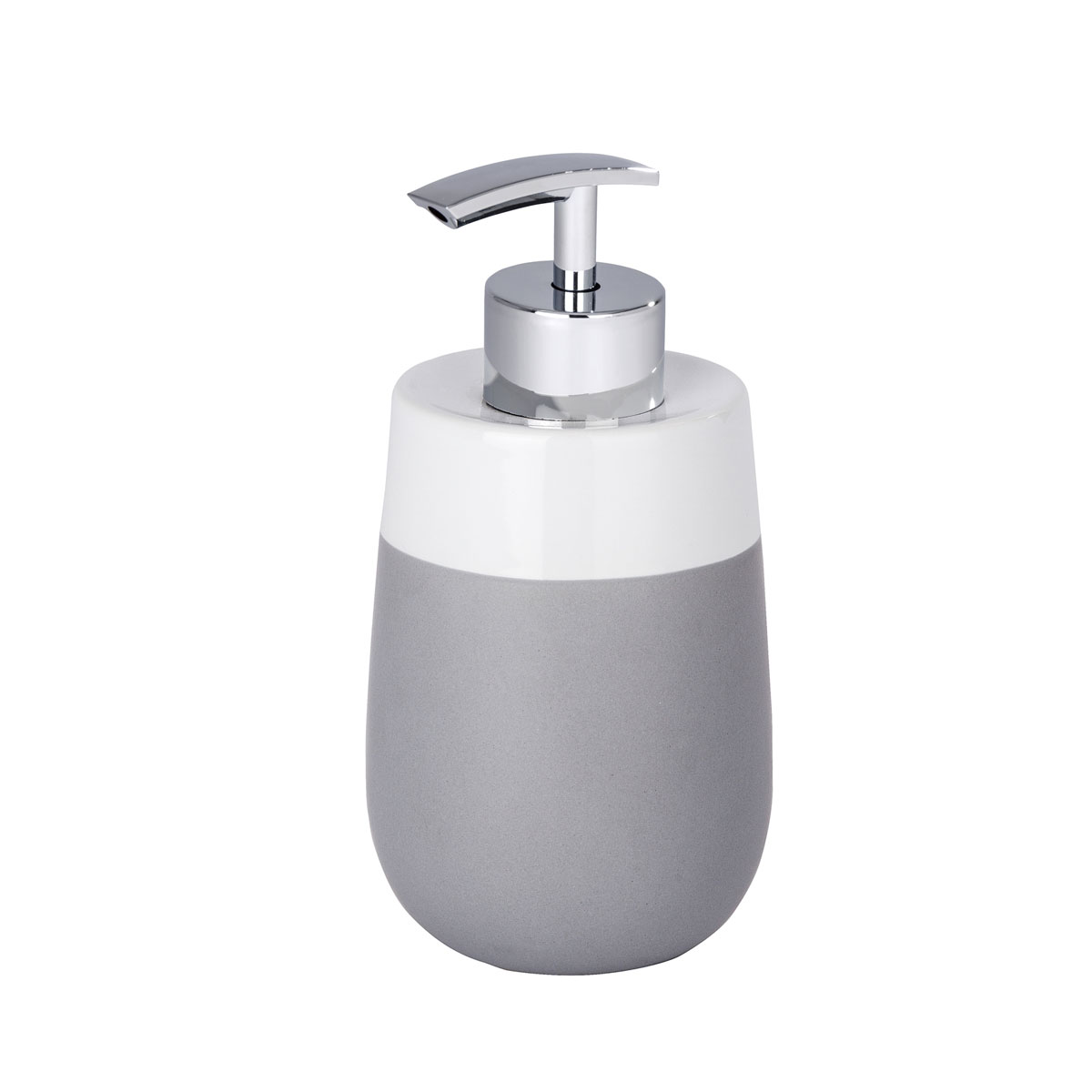 Wenko Seifenspender Malta grau/weiß 290 ml
