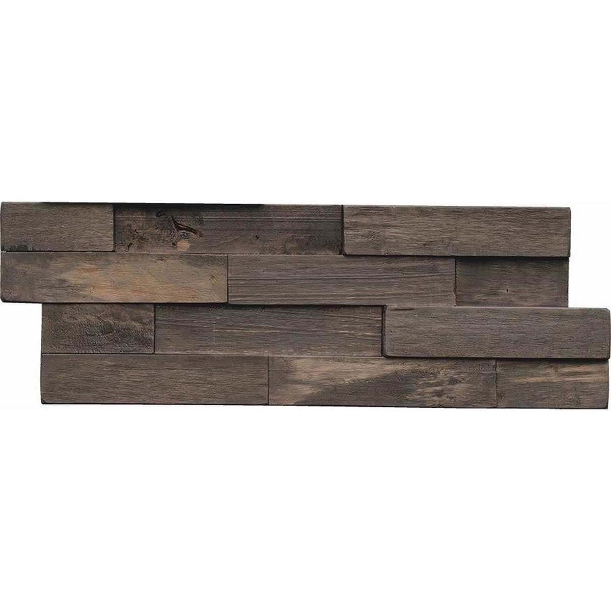 Indo Wandverkleidung Driftwood Hevea Bali Sea 9er-Set Bild 2
