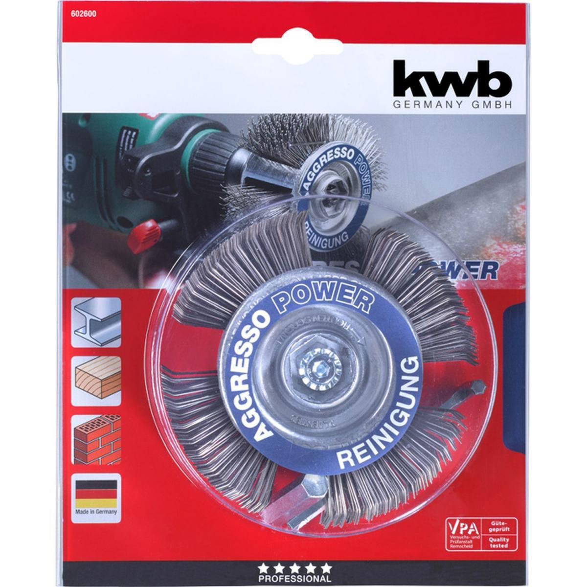 kwb  Reinigungsbürsten-Satz Aggresso Power Bild 2