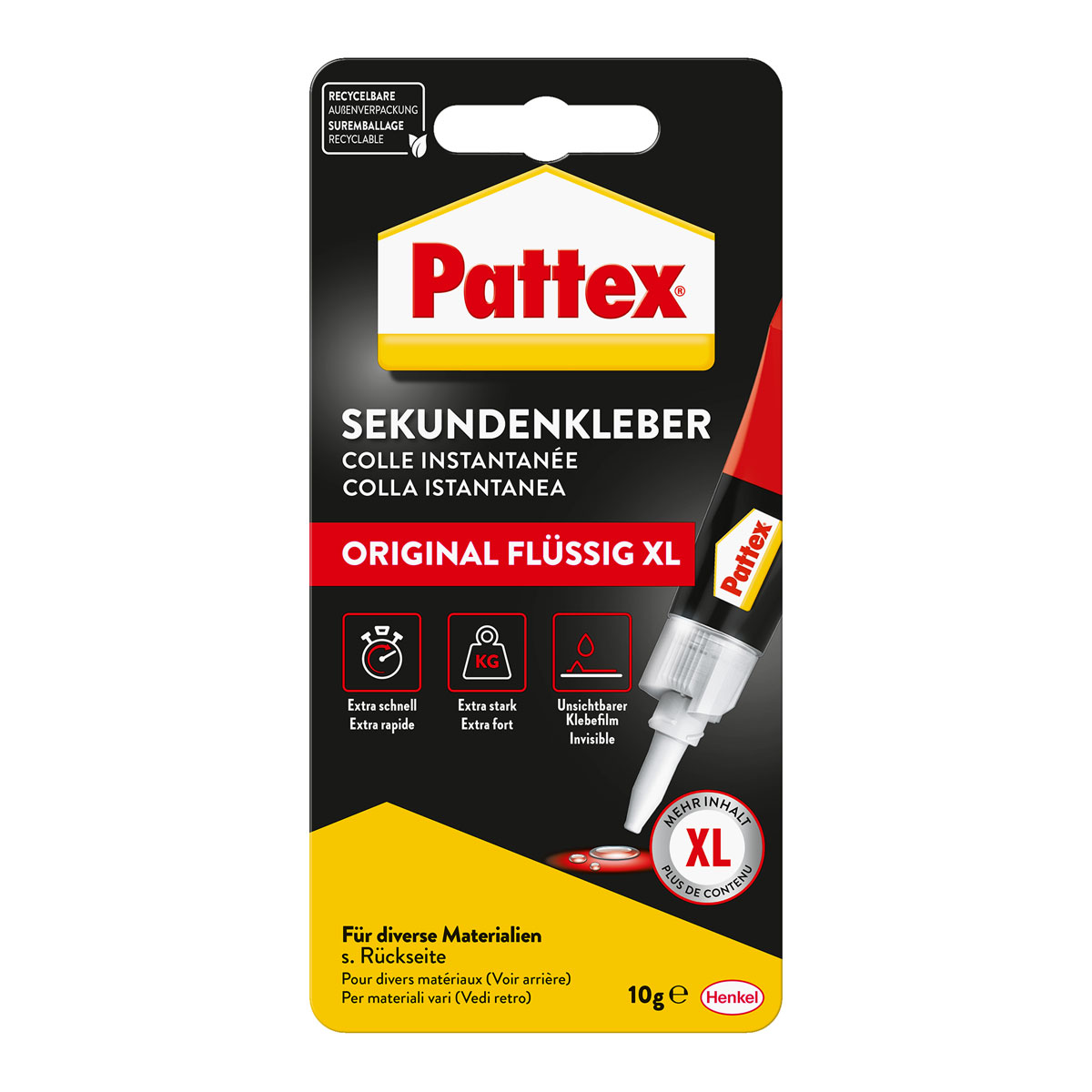Pattex Sekundenkleber Flüssig 10 g