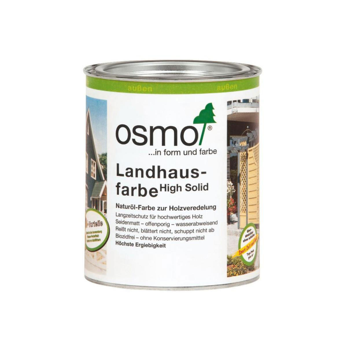 Osmo Landhausfarbe Nordisch Rot 0,75 L Bild 2