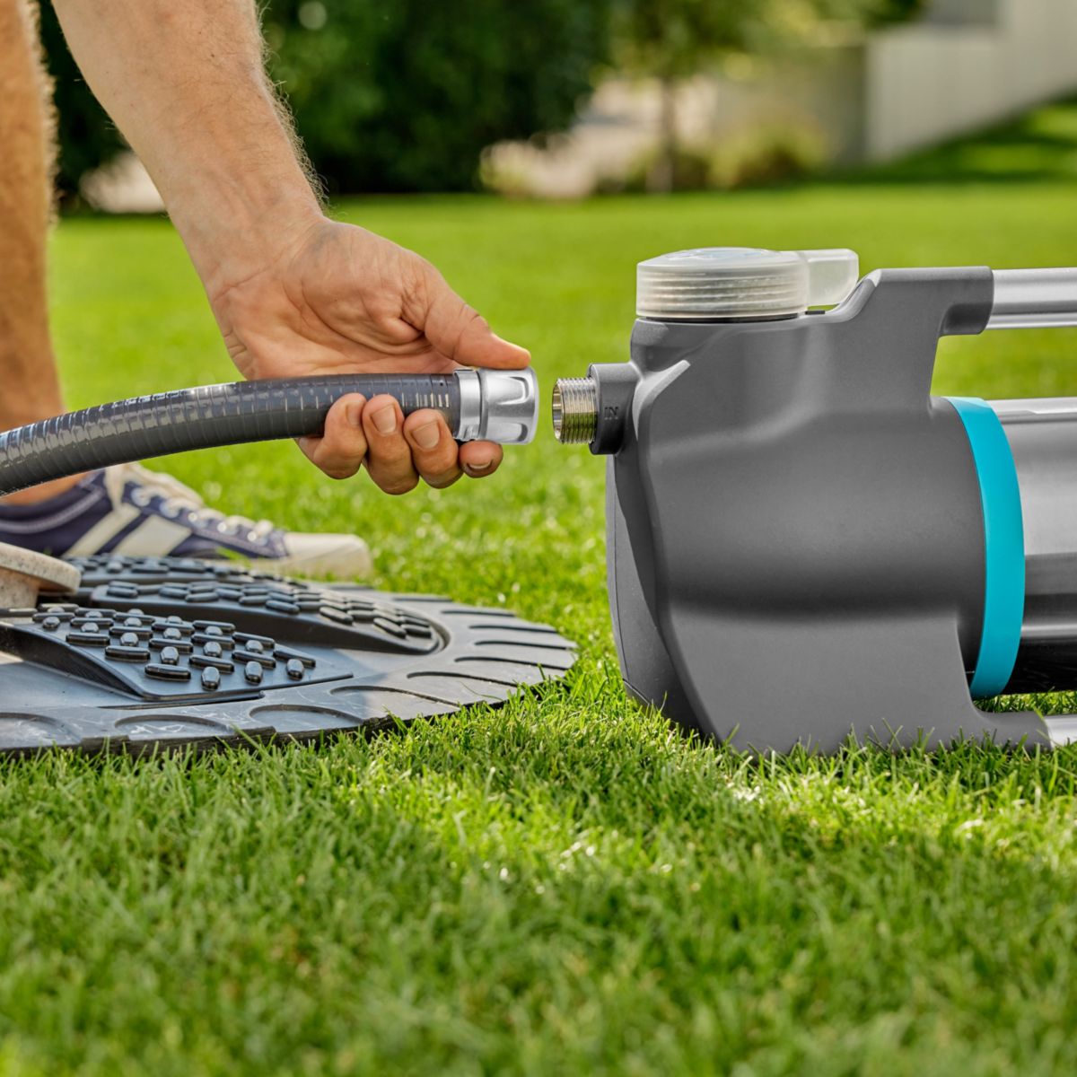 Gardena Sauggarnitur mit 4 m Saugschlauch Bild 4