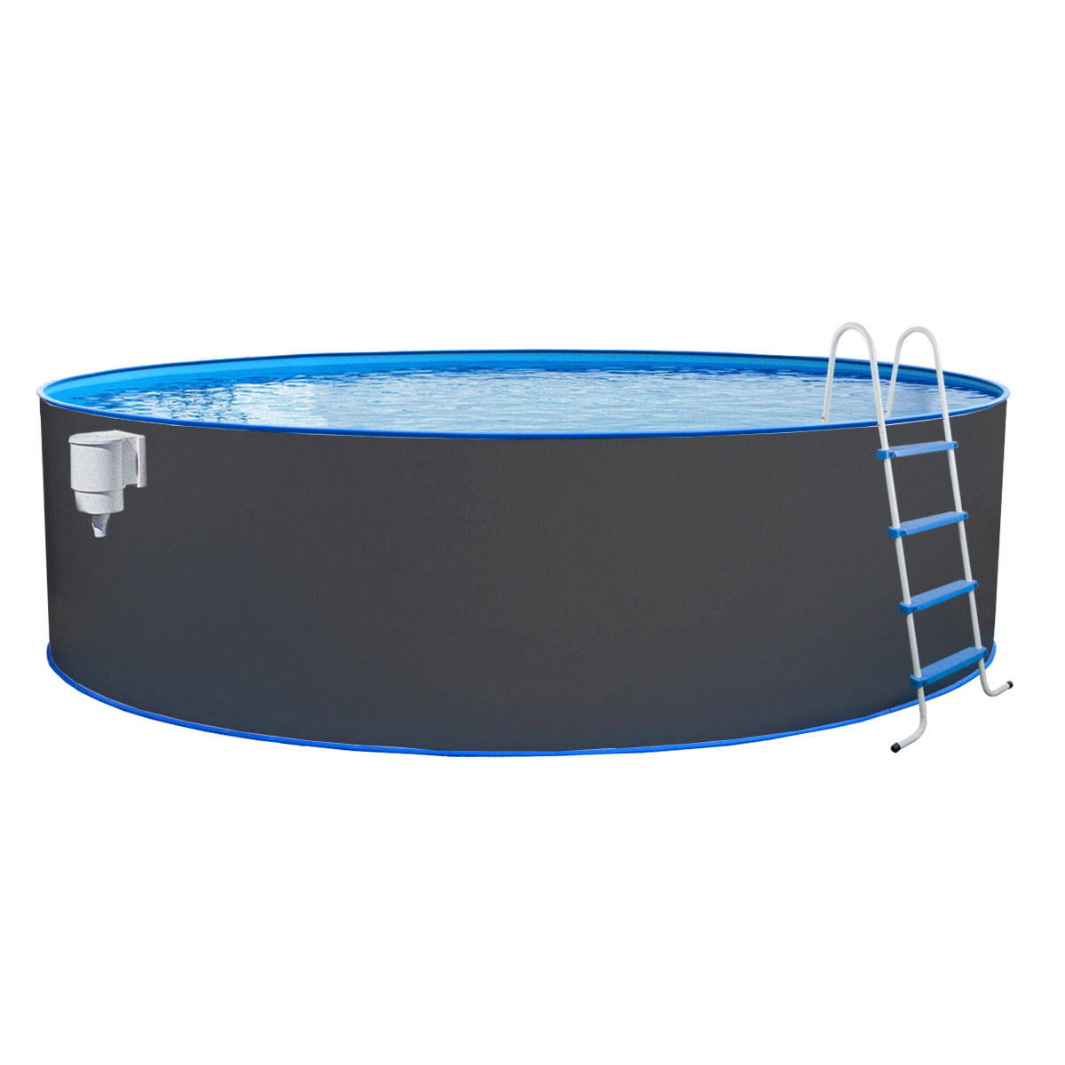 Steinbach Stahlwandpool-Set Nuovo Bild 1