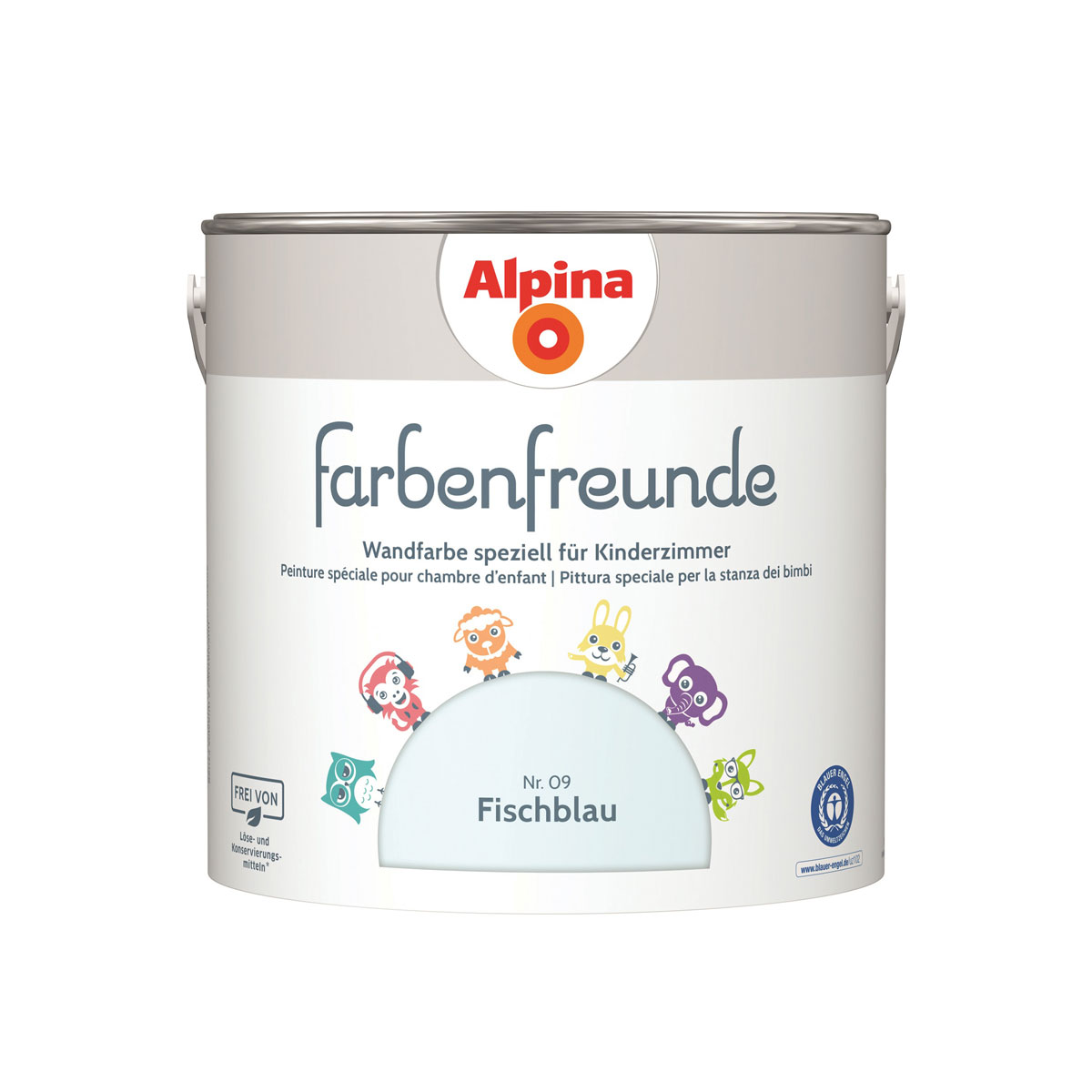 Alpina Farbenfreunde Fischblau 2,5 l