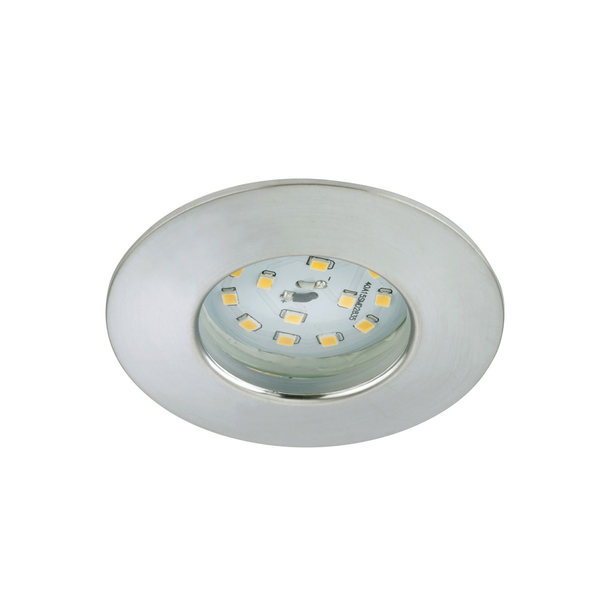 Briloner LED-Einbauleuchte Aluminium Modul rund