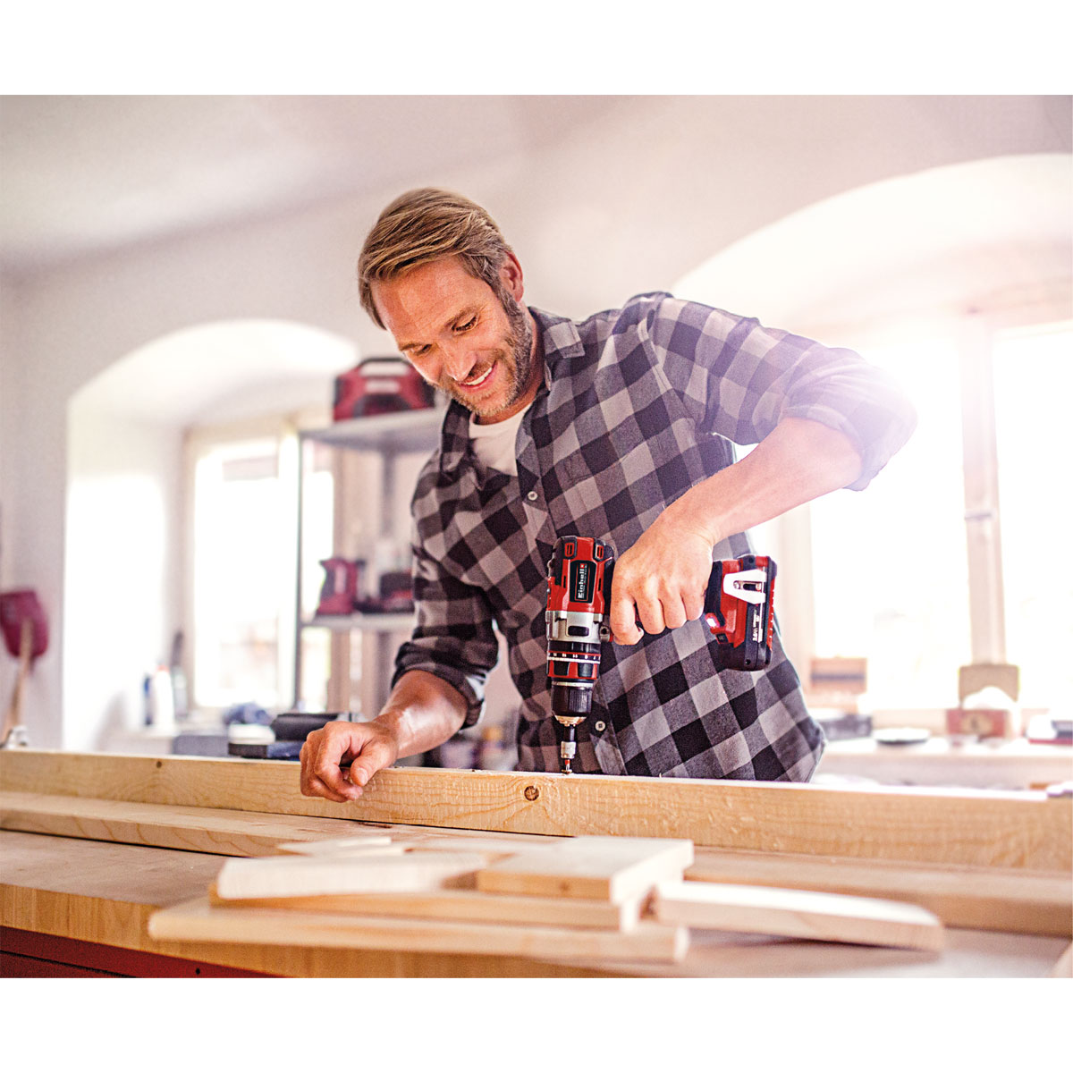 Einhell Akku-SchlagbohrschrauberTP-CD 18 Li-i BL 2 x 2,0Ah 4-teilig Bild 4