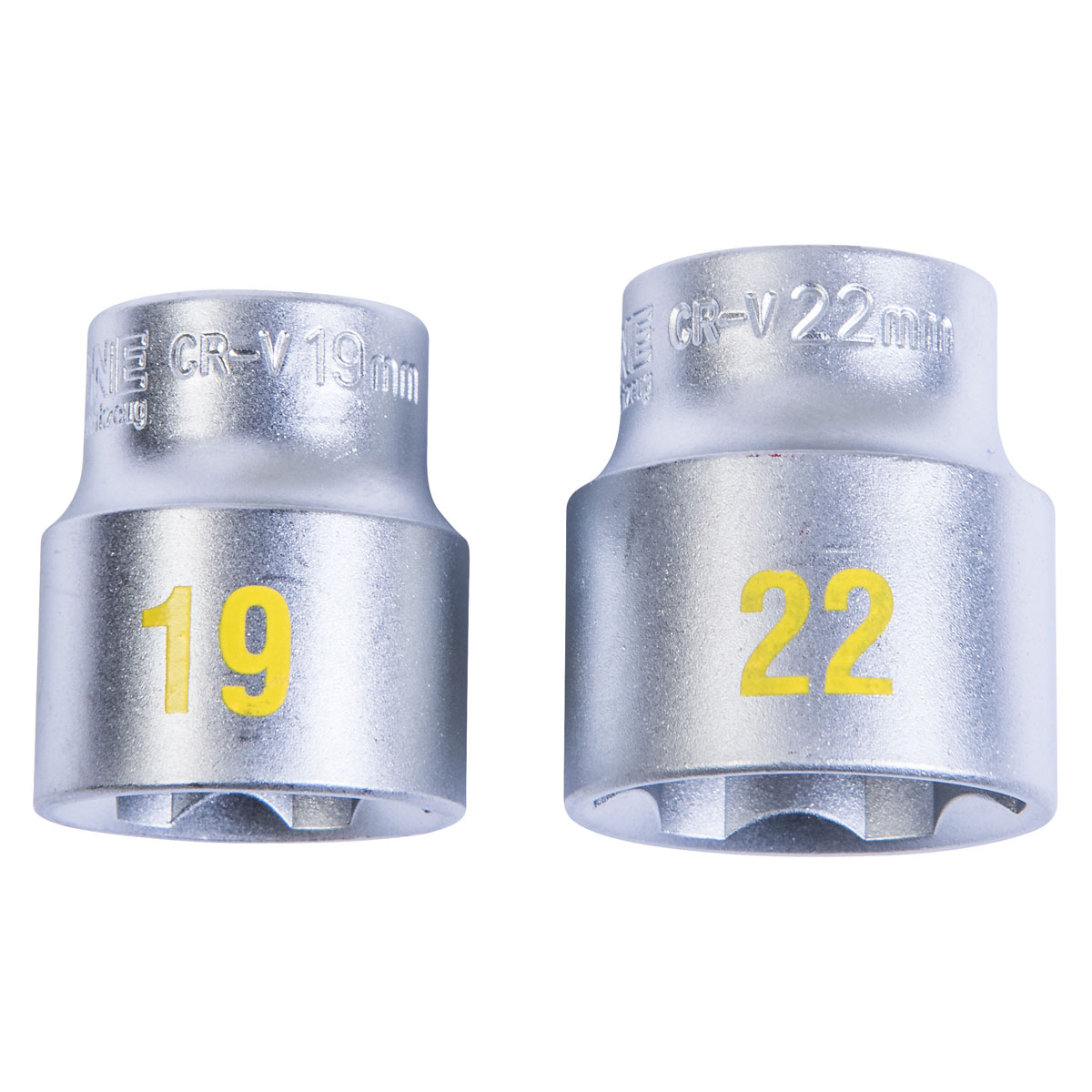 Krone Steckschlüsseleinsatz 3/8 19 und 22 mm